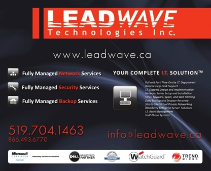 Leadwave Technologies Inc - Computer Consultants