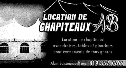 Location de Chapiteaux AB - Location de tentes