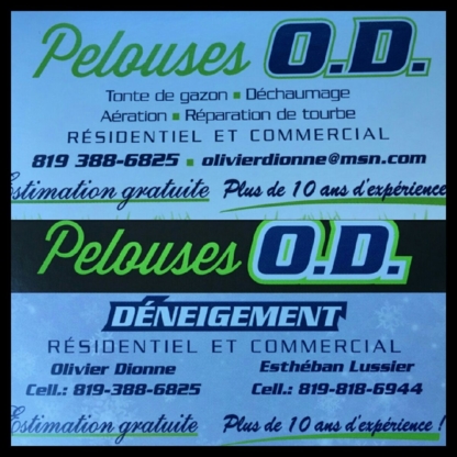 Pelouses O.D. - Snow Plowing & Clearing Services
