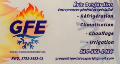 Groupe Frigoriste Expert Inc - Entrepreneurs en réfrigération