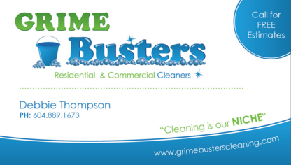 Grime Busters Residential & Commercial Cleaning - Nutrition Consultants