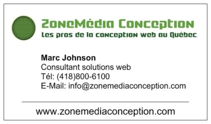 Zone Média Conception - Web Design & Development