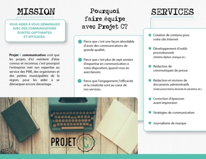 Projet C Communication - Communications & Public Relations Consultants
