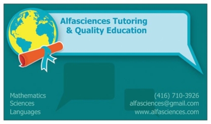 Alfasciences Tutoring & Consulting Services - Tutorat