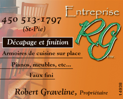 Entreprises R G Enr - Furniture Refinishing, Stripping & Repair