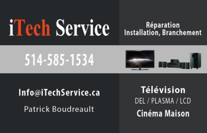 iTech service - Vente et réparation de téléviseurs