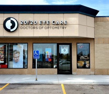 20/20 Eye Care - Optométristes