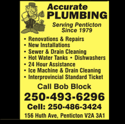 Accurate Plumbing - Plumbers & Plumbing Contractors