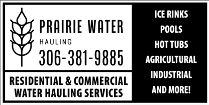 Prairie Water Hauling - Transport d'eau