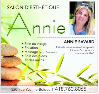 Salon d'Esthétique Annie - Salons de coiffure et de beauté