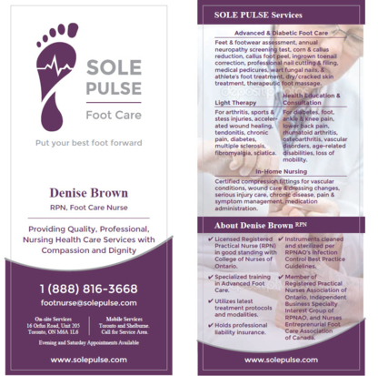 Sole Pulse Foot Care Nurse - Foot Care