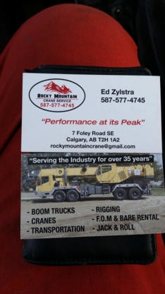 Rocky Mountain Crane Service - Crane Rental & Service