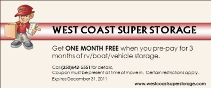 West Coast Super Storage Ltd - Self-Storage