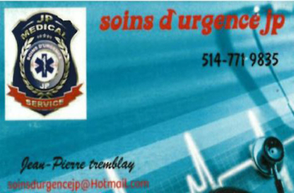 Soins d'Urgence JP - First Aid Services