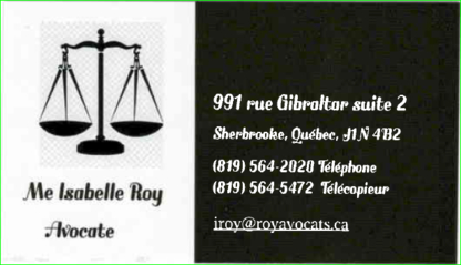 Me Isabelle Roy avocate - Avocats