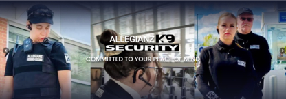 Allegianz K9 Security - Matériel et systèmes de contrôle de sécurité