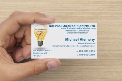 Double-Checked Electric Ltd - Électriciens