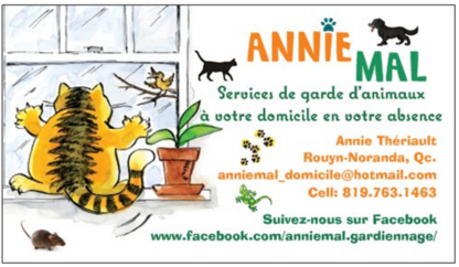 Anniemal Service de Garde d'Animaux à Votre Domicile - Garderie d'animaux de compagnie