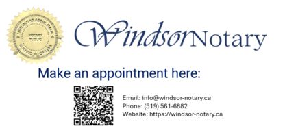 Windsor Notary - Legal Information & Support Services