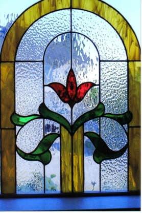 Victorian Custom Stained Glass - Window Repair