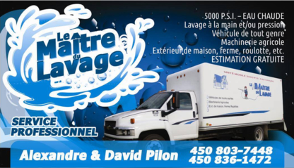 Le Maître du Lavage - Commercial, Industrial & Residential Cleaning