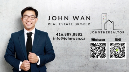 John Wan - Real Estate Broker (Homelife Broadway Realty) - Courtiers immobiliers et agences immobilières