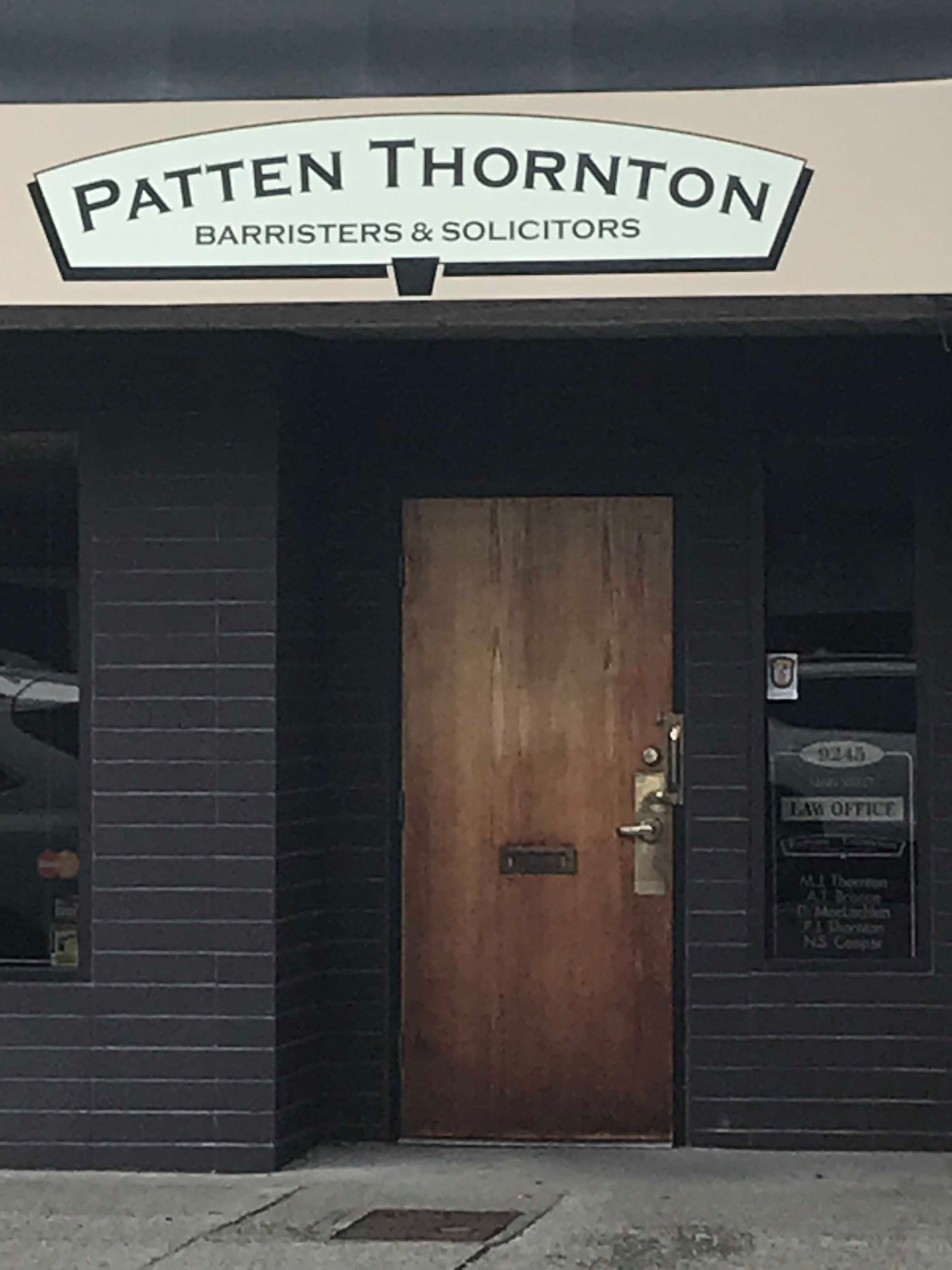 Patten Thornton - Lawyers