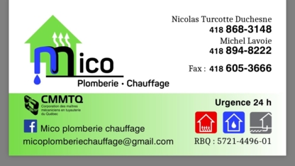 Mico Plomberie Chauffage - Plumbers & Plumbing Contractors