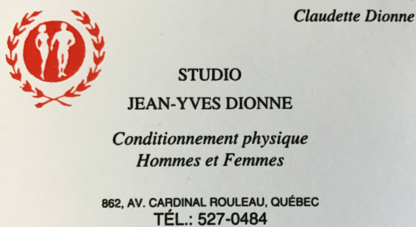 Studio Jean-Yves Dionne - Salles d'entraînement