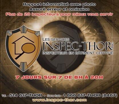 INSPEC-THOR Mauricie - Inspection de maisons