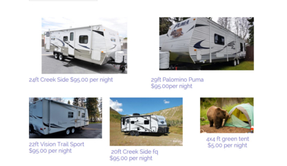 Tri-Par RV Rentals - General Rental Service