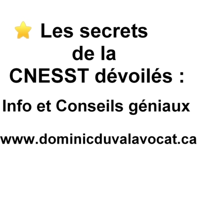 Dominic Duval - Avocat - CNESST - Avocats