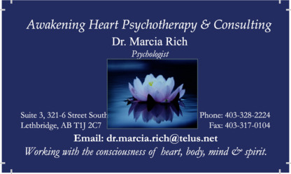 View Awakening Heart Psychotherapy’s Stavely profile