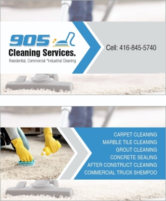 905 Cleaning Services - Carpet & Rug Cleaning