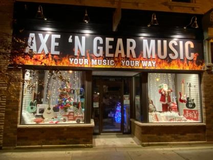 Axe 'N Gear Music - Magasins de musique