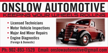 Onslow Automotive - Réparation et entretien d'auto