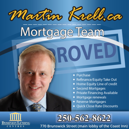 Prince George Mortgage Broker - Martin Krell - Courtiers en hypothèque