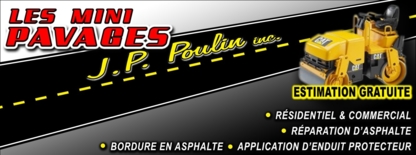 Les Mini Pavages JP Poulin Inc - Paving Contractors