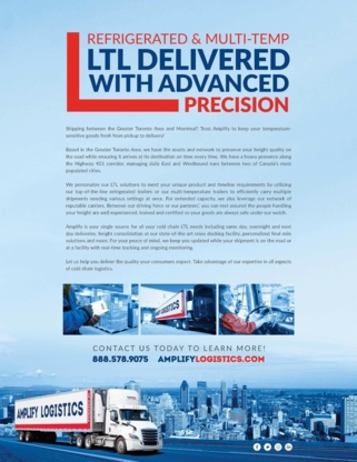 Amplify Logistics Cold Storage Toronto