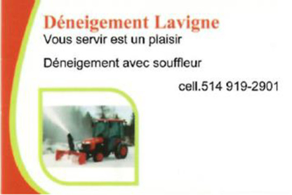 Déneigement Lavigne - Snow Removal