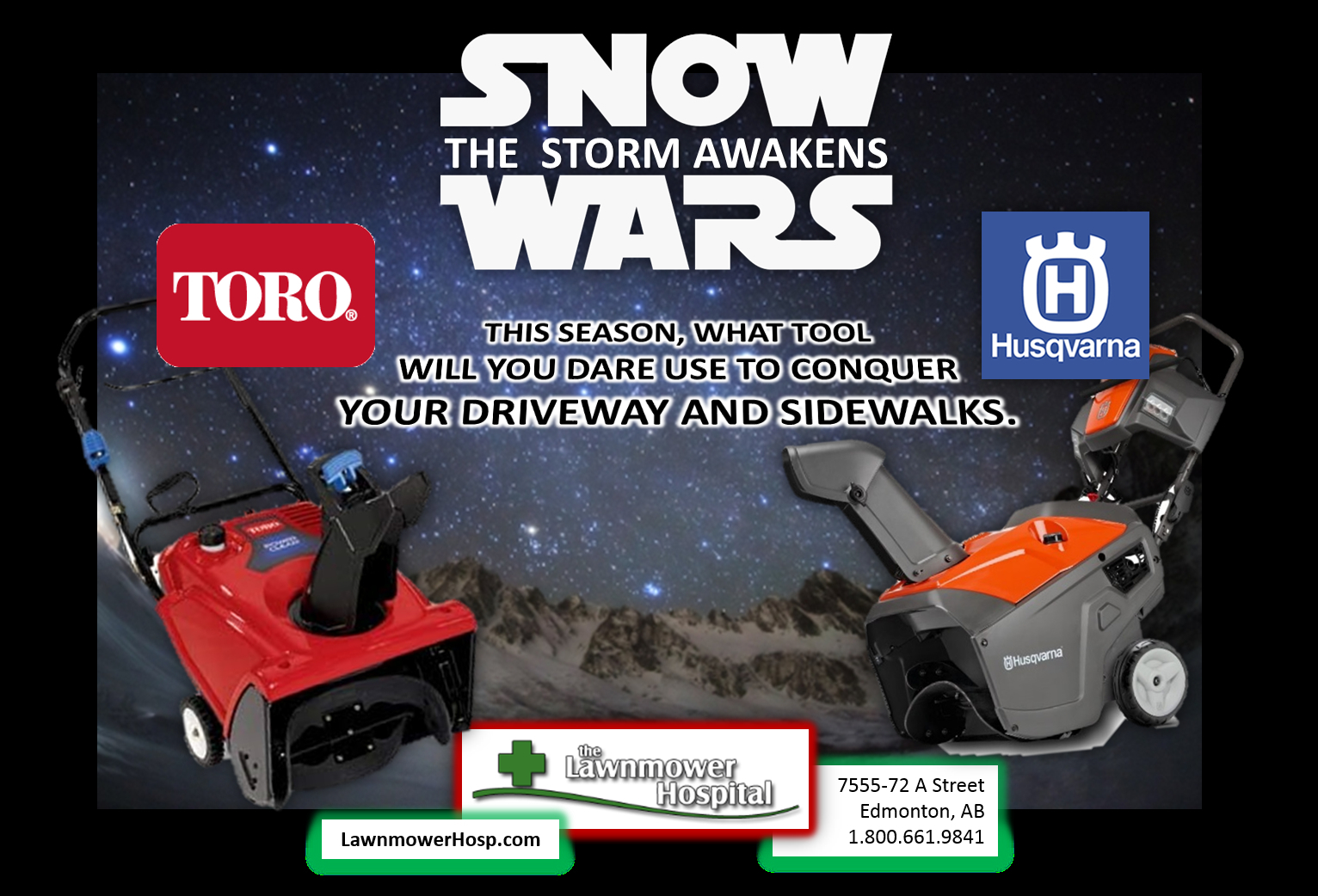 The Lawnmower Hospital - Snow Removal Equipment