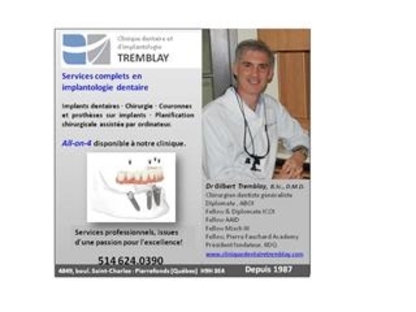 Clinique De Santé Dentaire Tremblay Inc - Dentistes