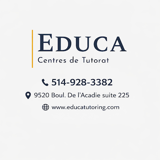 Educa Tutorat Montreal Tutoring - Apprendre
