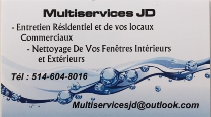 Multiservices JD - Nettoyage résidentiel, commercial et industriel