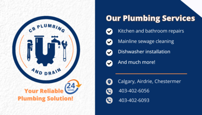 CB Plumbing and Drain Services - Plumbers & Plumbing Contractors