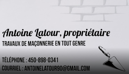 Maçonnerie Antoine Latour Inc - Masonry & Bricklaying Contractors