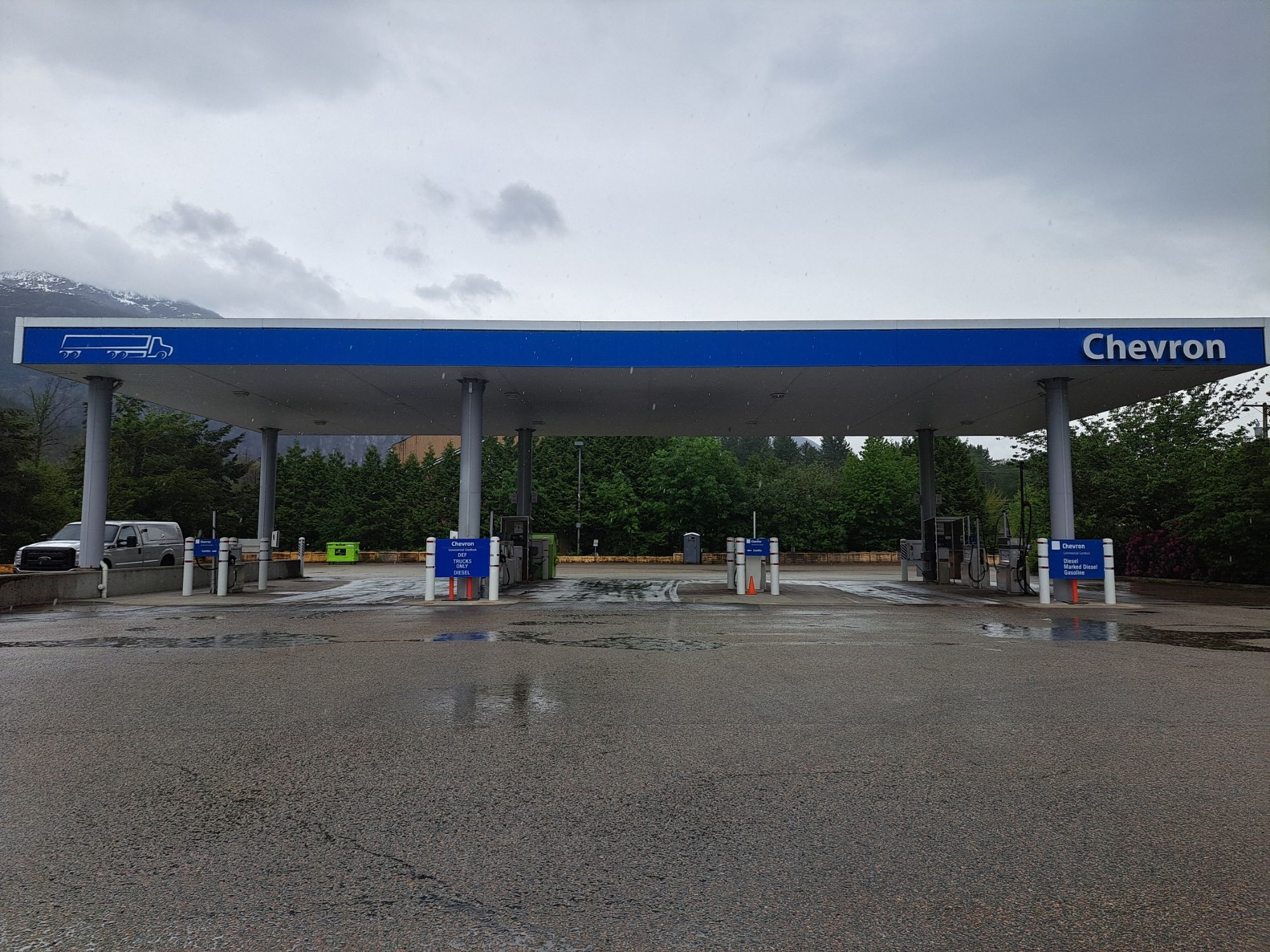 chevron commercial cardlock - Stations-services
