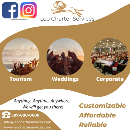 Leo Charter Services | Charter Services | Chartered vehicle services - Bus & Coach Rental & Charter