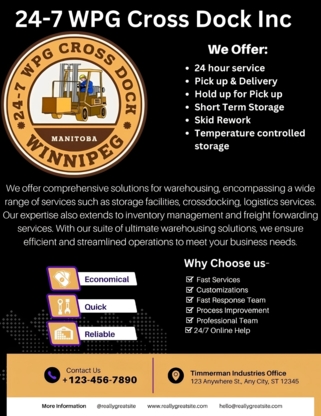 24/7 WPG CROSSDOCK INC. - Moving Services & Storage Facilities