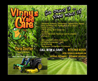 Vinny's Yard Care - Lawn Maintenance